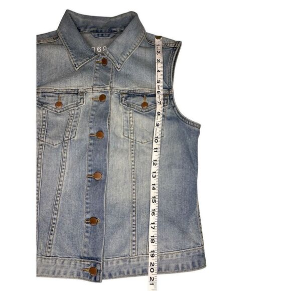 Harley-Davidson 100th Anniversary GAP 1969 denim vest - CUSTOM - S - Picture 6 of 8